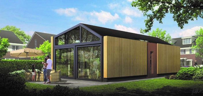 Luxe modulaire woning